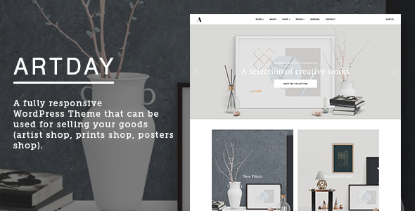 Artday - Creative Artist WordPress Shop Logo