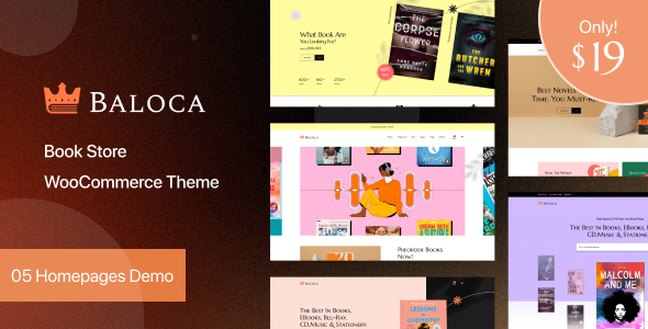 Baloca - Book Store WooCommerce Theme Logo